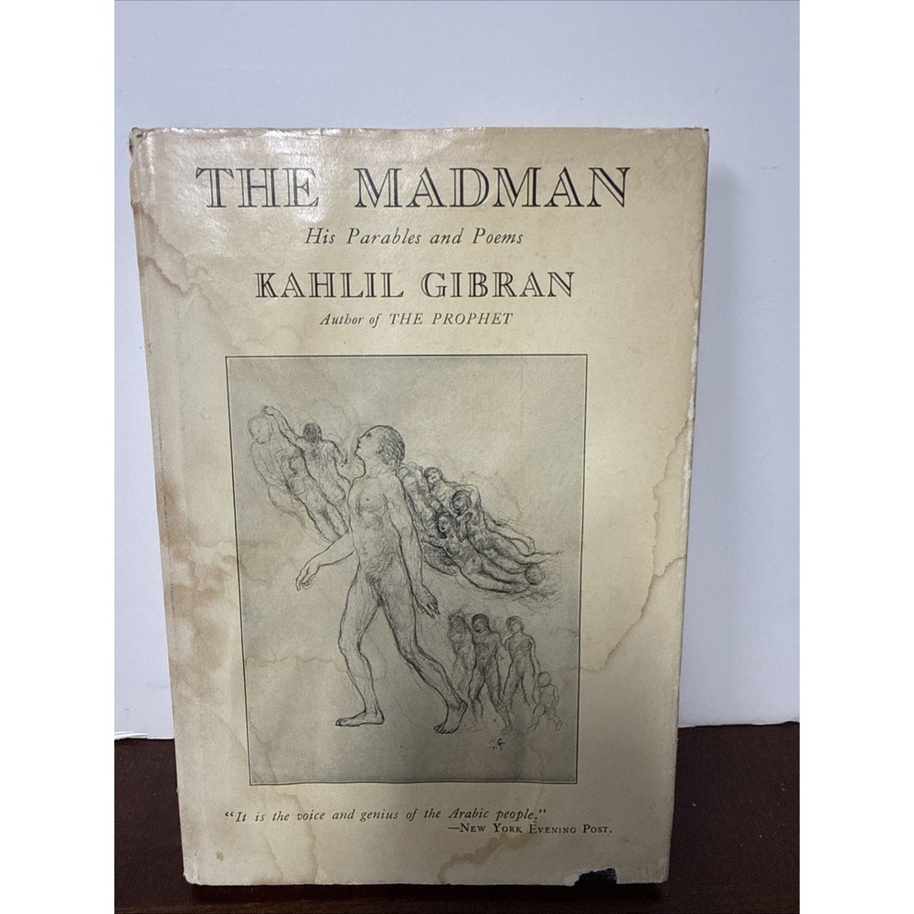 Kahlil Gibran THE MADMAN His Parables and Poems 1964‎ - 16th Printing